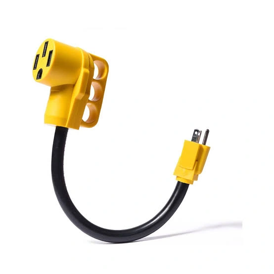 SnowyFox RV 15Amp to 50Amp Adapter