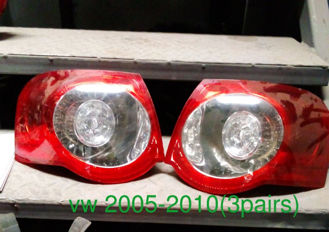 Volkswagen Golf 2005-2010 Tail Lights Pair
