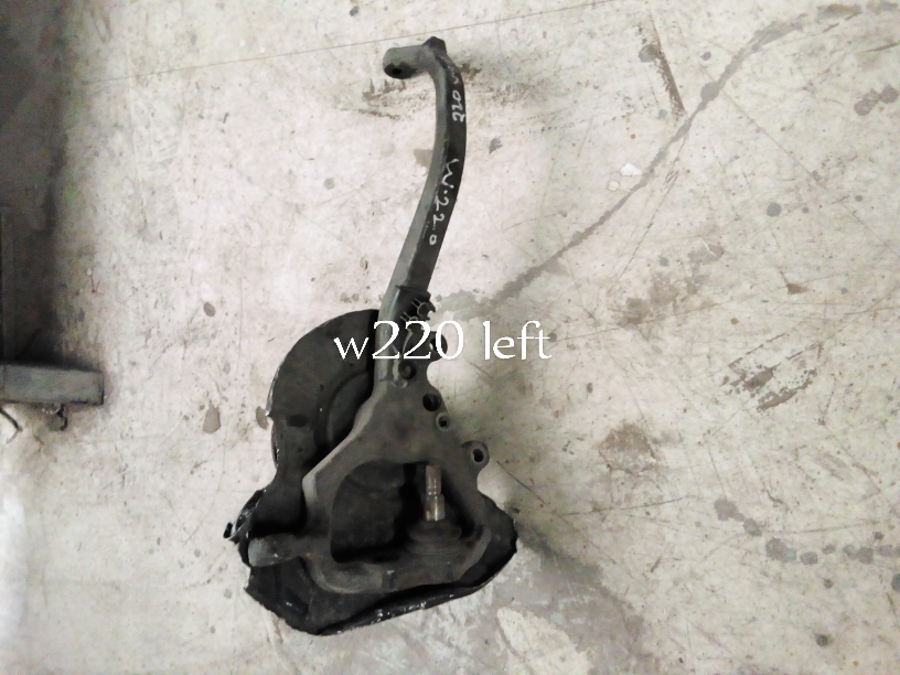 Mercedes Benz W220 Left Front Steering Knuckle and Hub Assembly