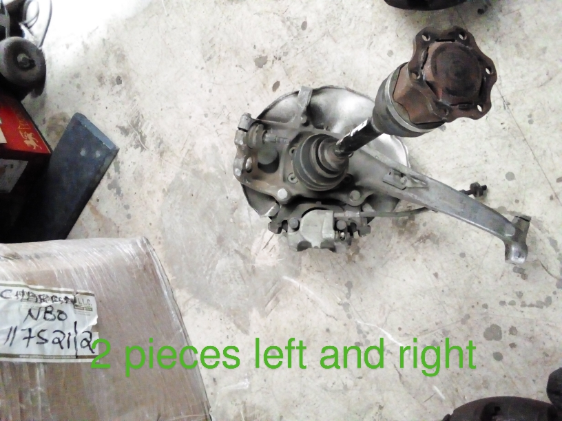 Toyota Rear Axle Knuckle Hub Cv Axle And Control Arm Assembly