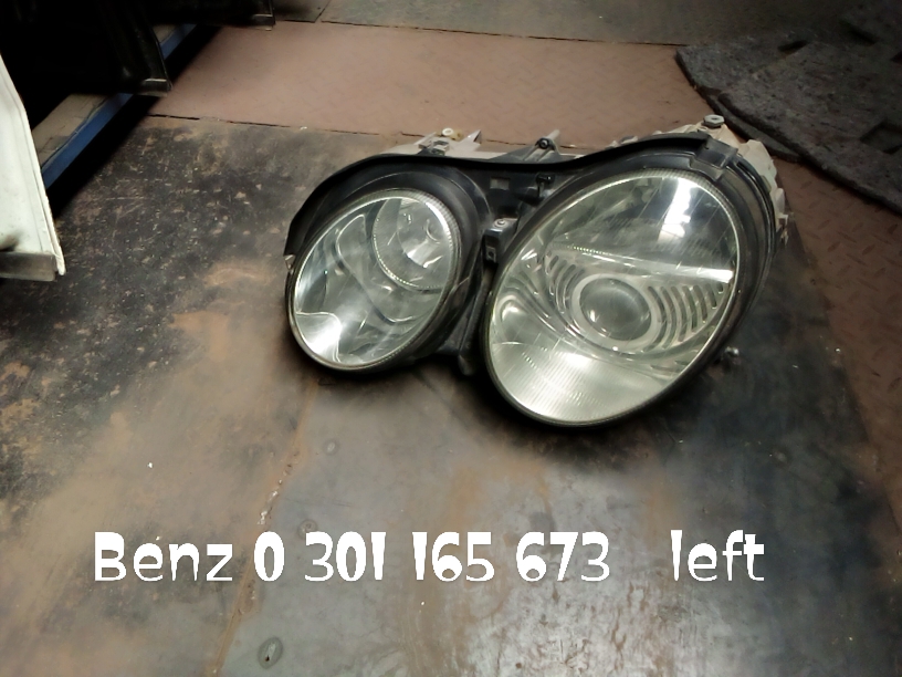 Mercedes Benz Left Headlight Assembly