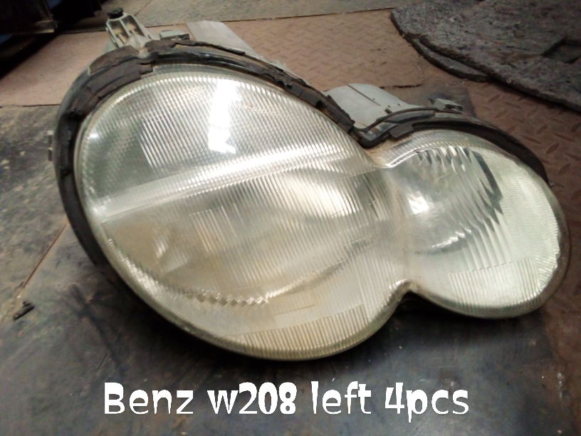 Mercedes Benz W208 Left Headlight Assembly