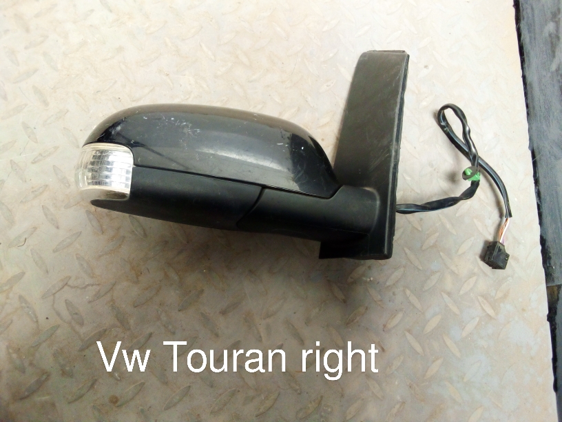 Volkswagen Touran Right Side Door Mirror Assembly with Indicator
