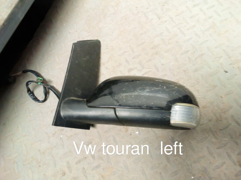 Volkswagen Touran Left Side Door Mirror Assembly with Indicator