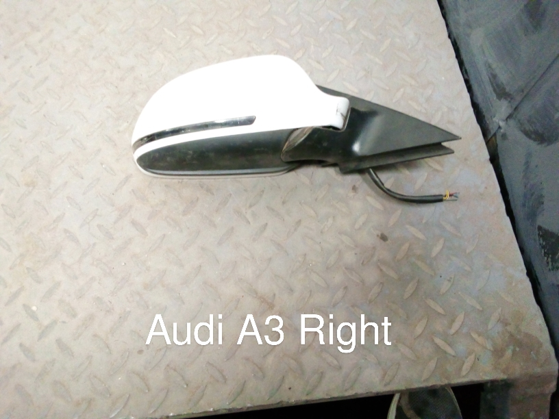 Audi A3 Right Side Door Mirror Assembly