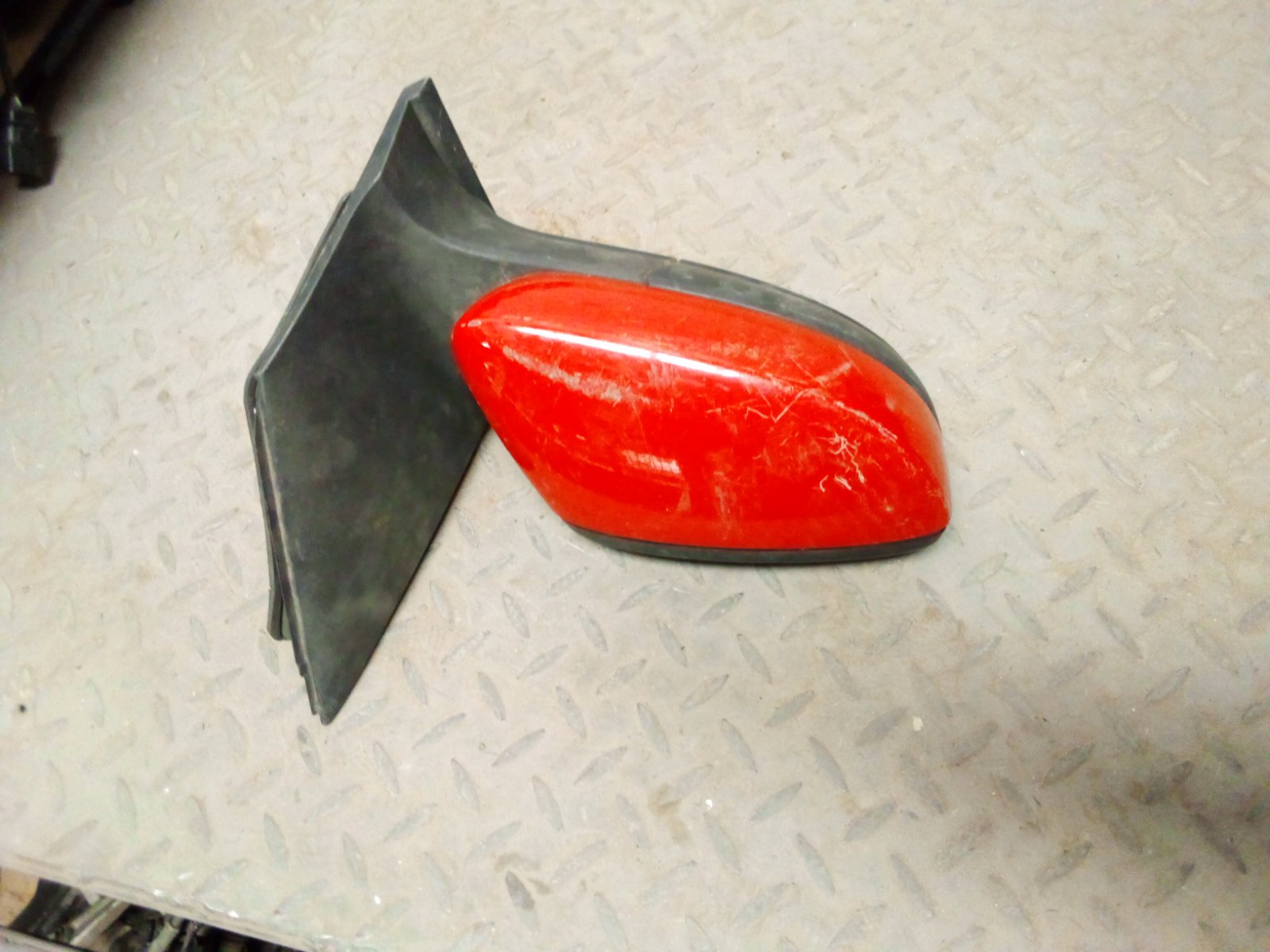 Universal Red Exterior Side View Mirror Assembly