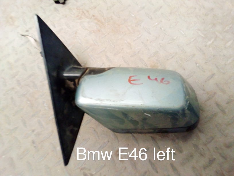 BMW E46 Left Side Door Mirror Assembly
