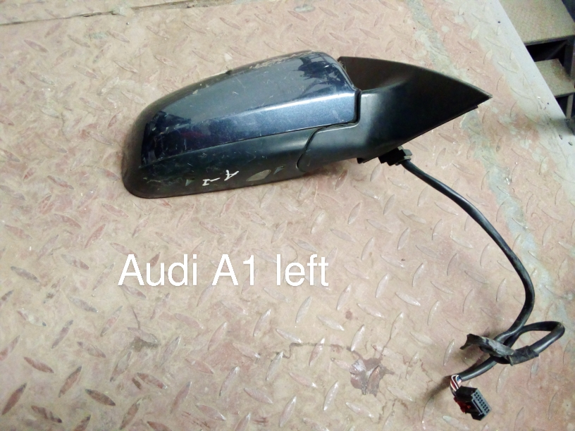 Audi A1 Left Side Door Mirror Assembly