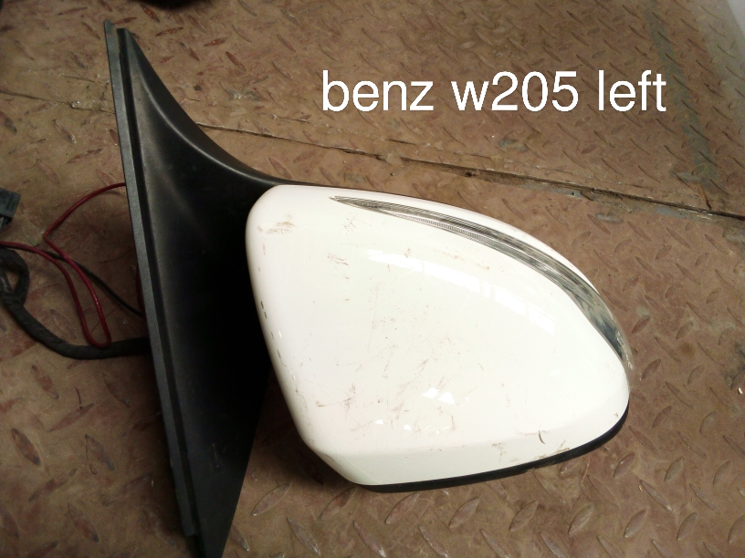 Mercedes Benz W205 C-Class Left Side Door Mirror Assembly