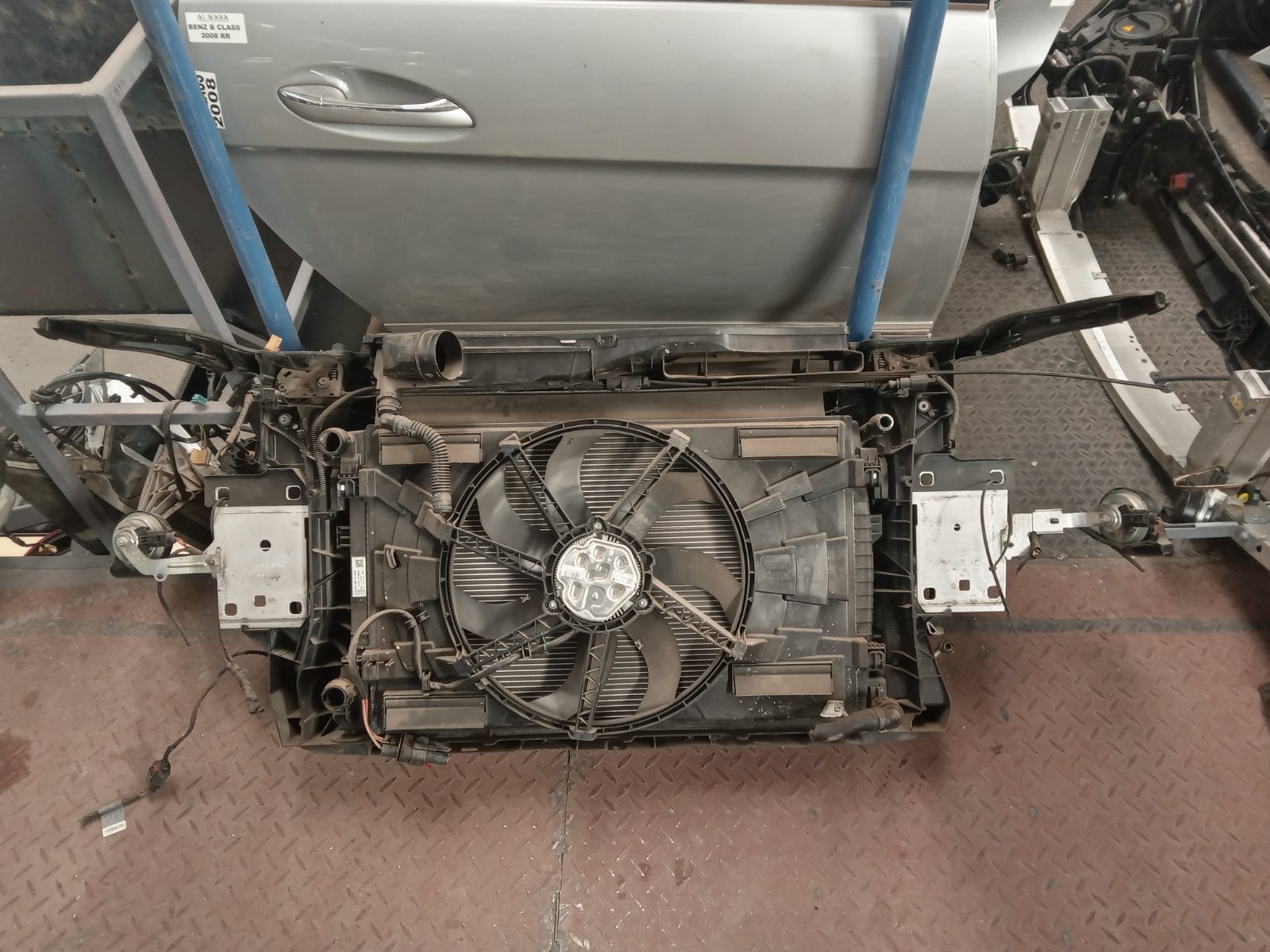 Mercedes-Benz B-Class W245 Radiator Cooling Fan Assembly