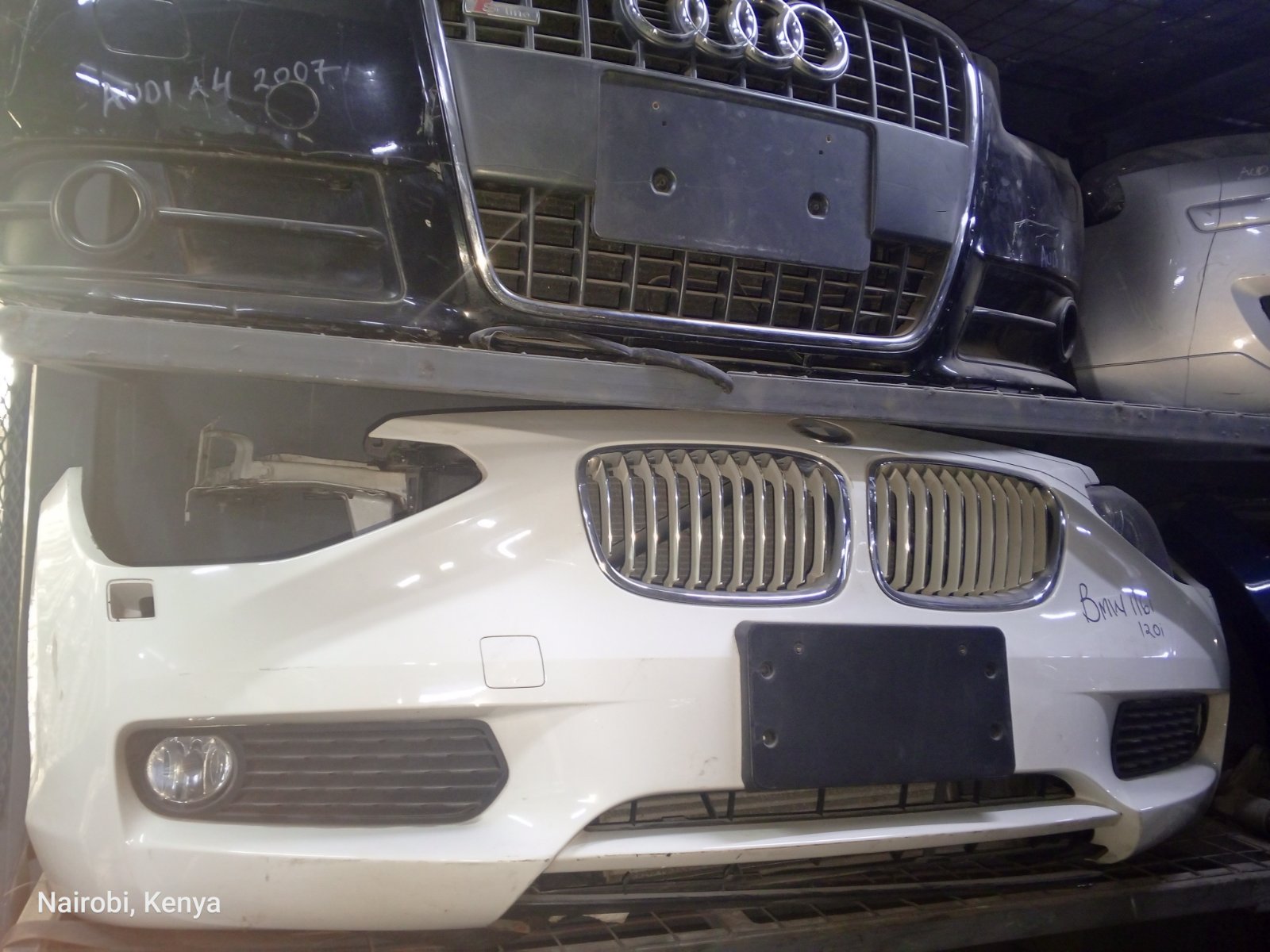 BMW 1 Series Front Bumper Assembly With Grille And Fog Lights