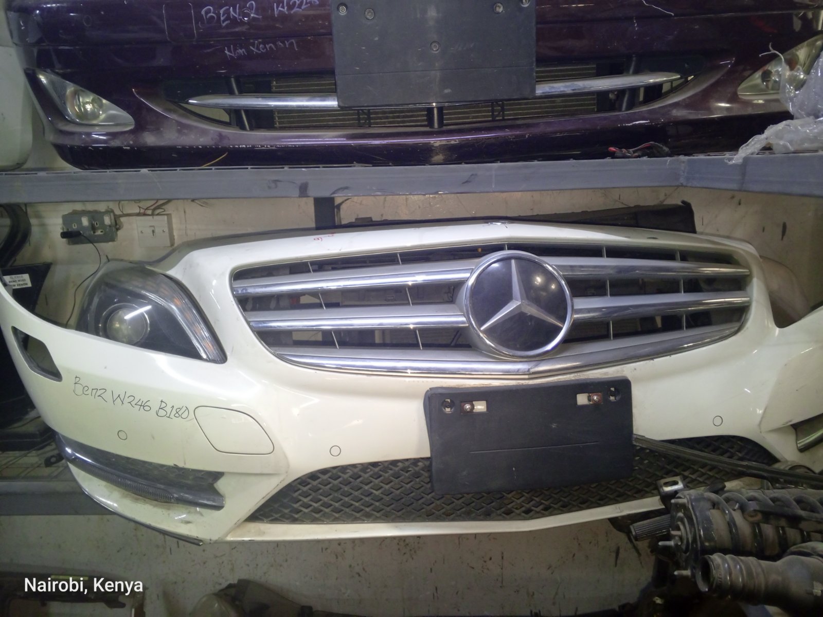 Mercedes-Benz W246 B180 Front Bumper Assembly