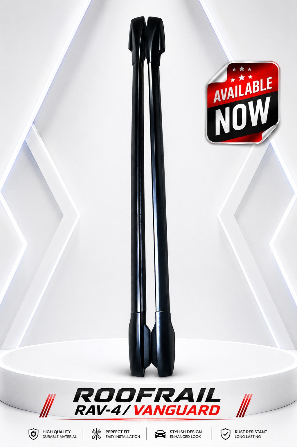 Toyota RAV4 / Vanguard Roof Rails