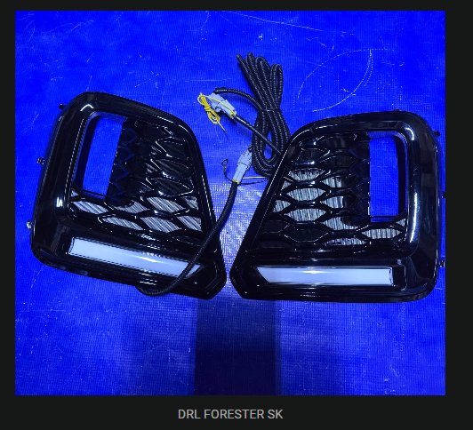 Subaru Forester SK DRL Fog Lamp Covers