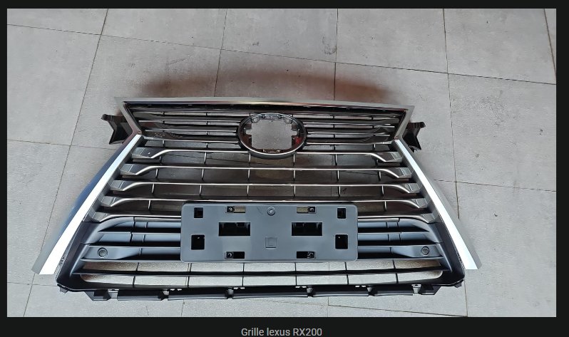 Lexus RX200 Front Bumper Grille