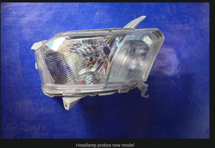 Toyota Probox New Model Headlamp