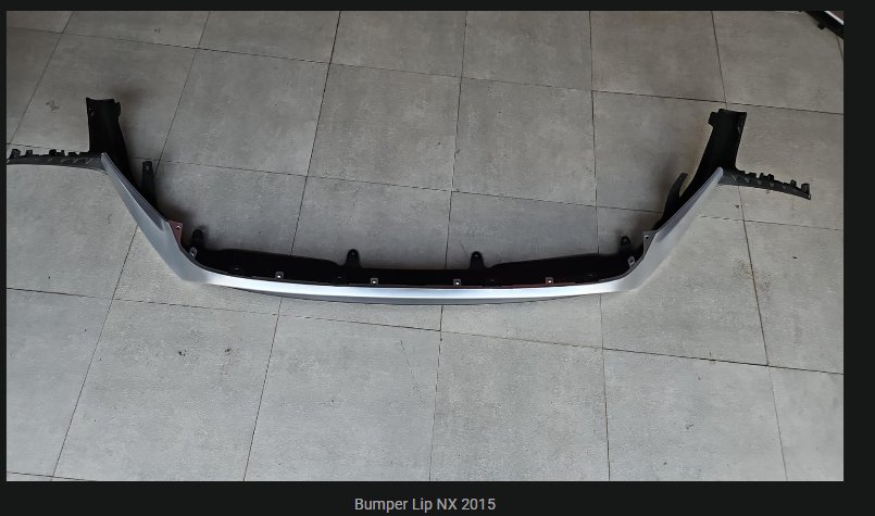 Lexus NX 2015 Front Bumper Lip