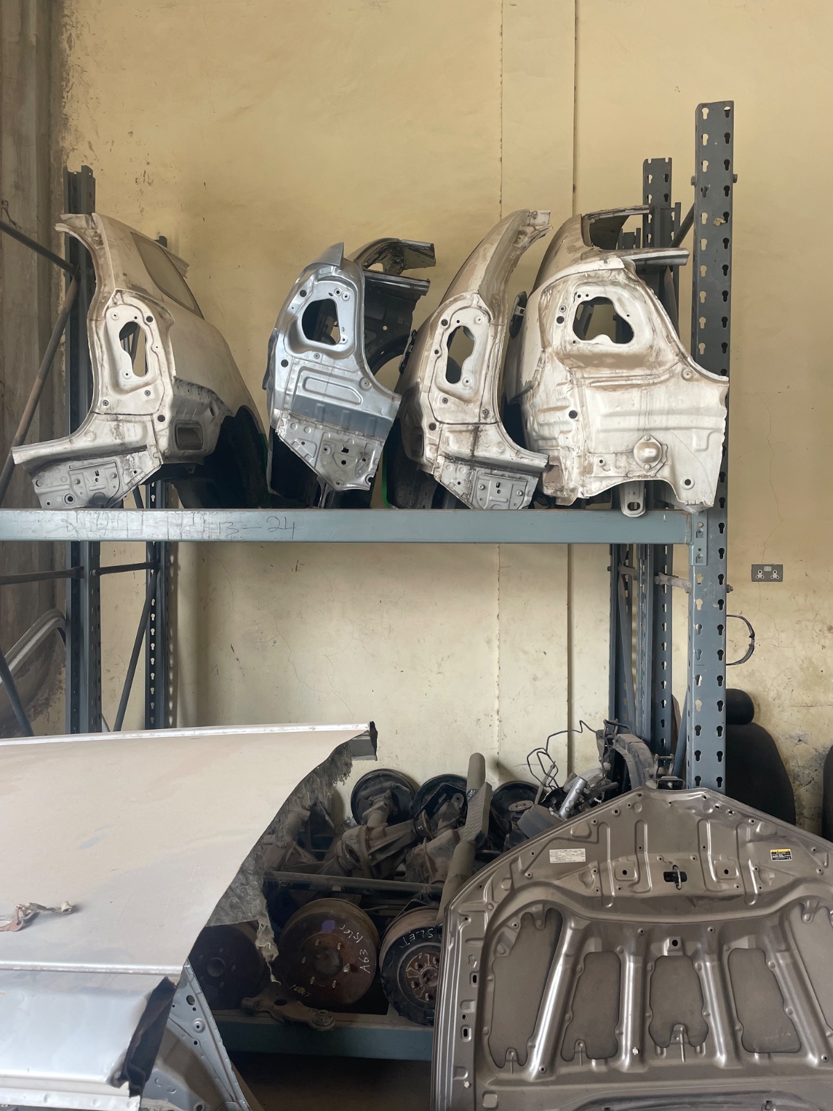 Ex-Japan Body Parts Assorted Rear Quarter Panels and Fenders