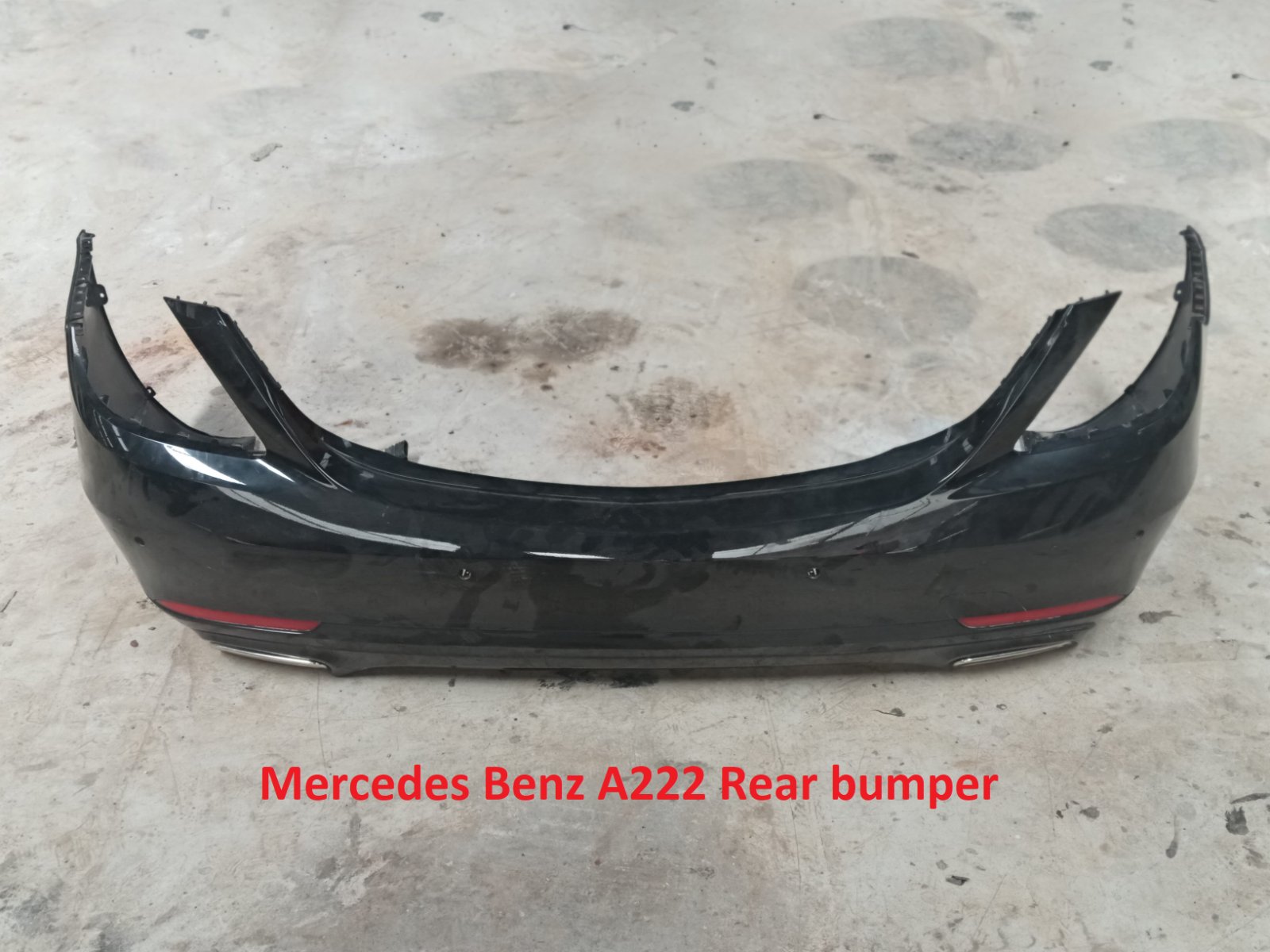 Mercedes-Benz S-Class W222 Rear Bumper