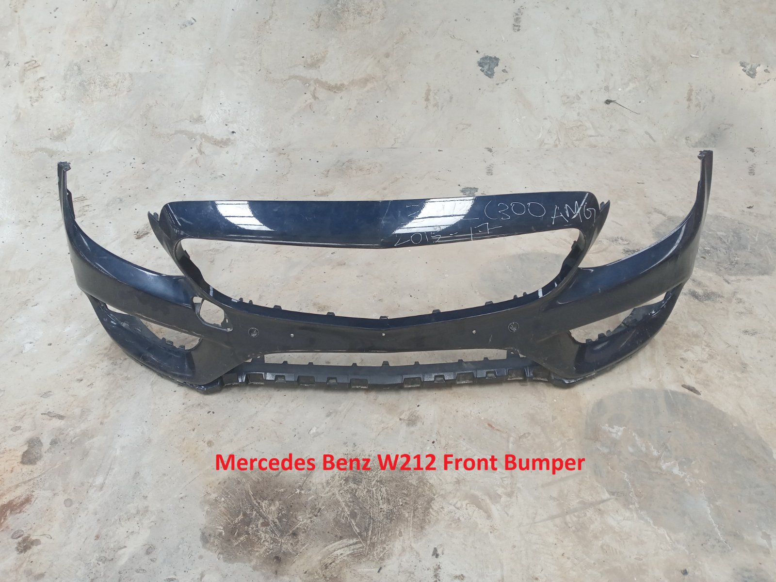 Mercedes-Benz C-class W205 C300 Amg Line Front Bumper Cover