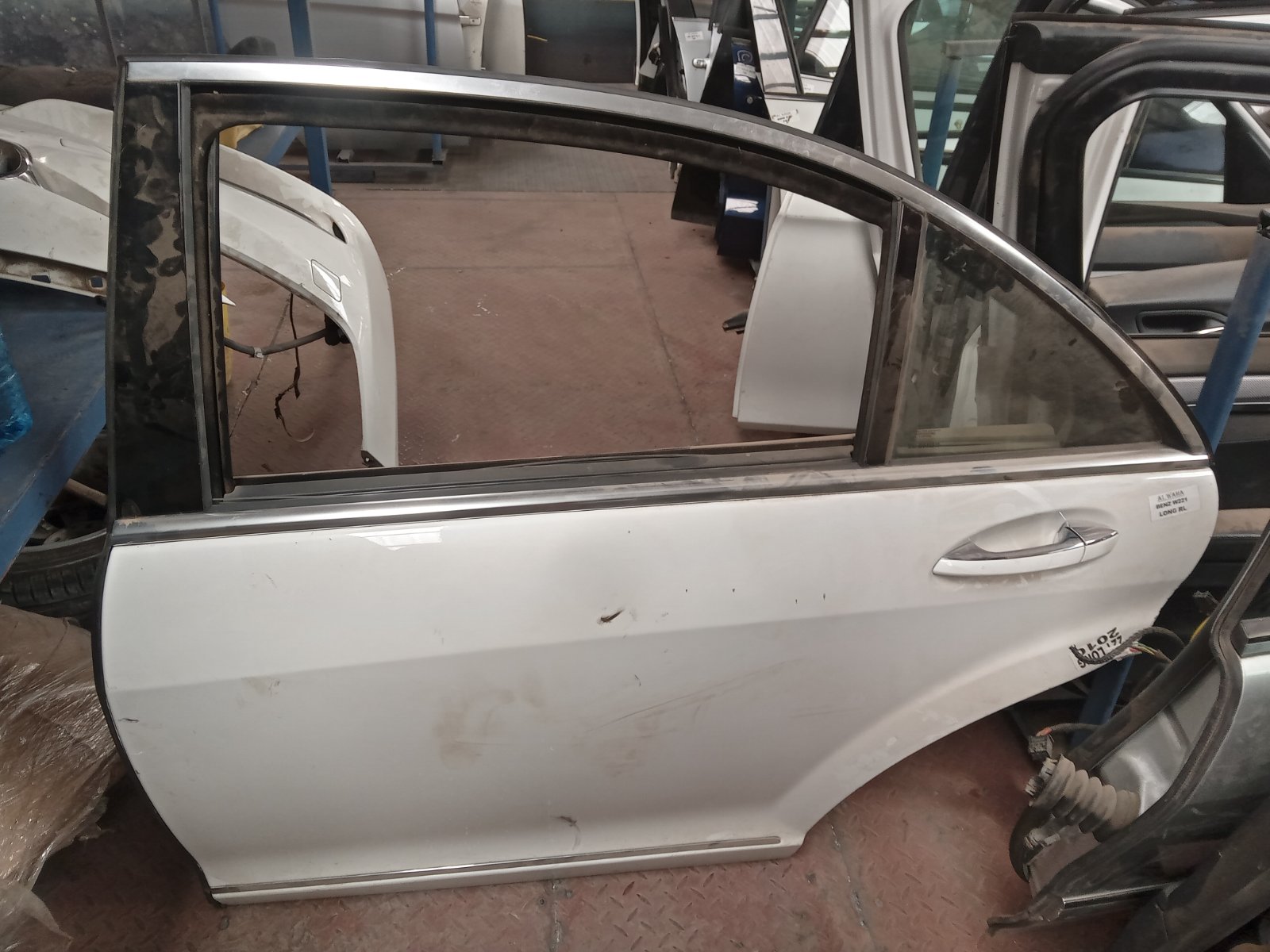 Mercedes Benz W221 Rear Left Door