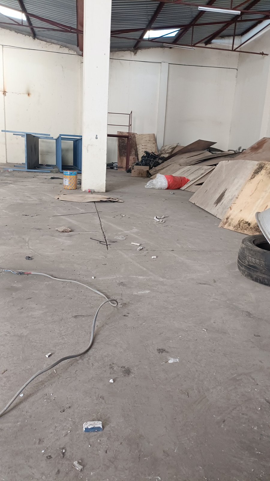 General Warehouse Auto Parts Storage Area