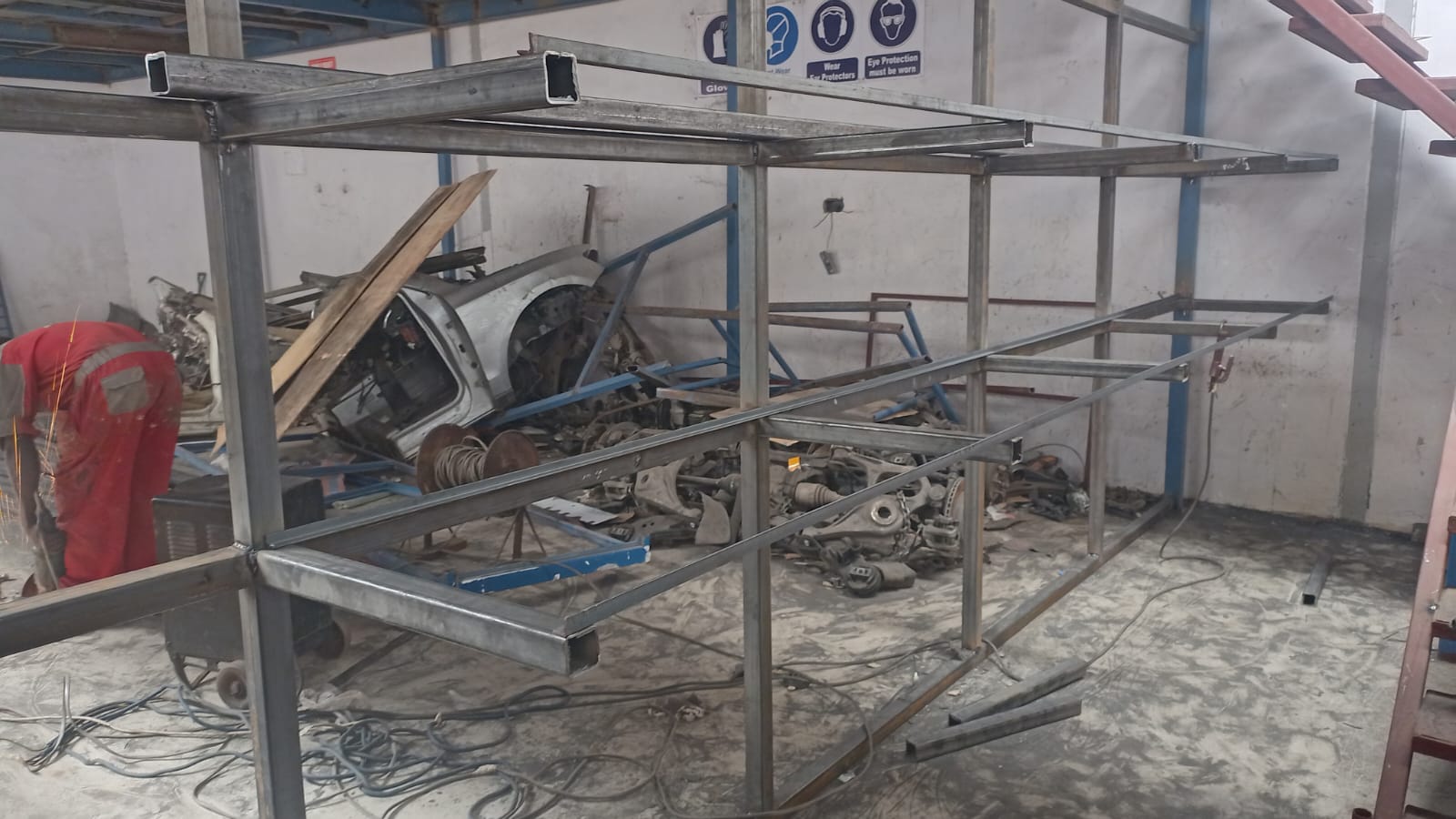 Automotive Parts Storage Racks
