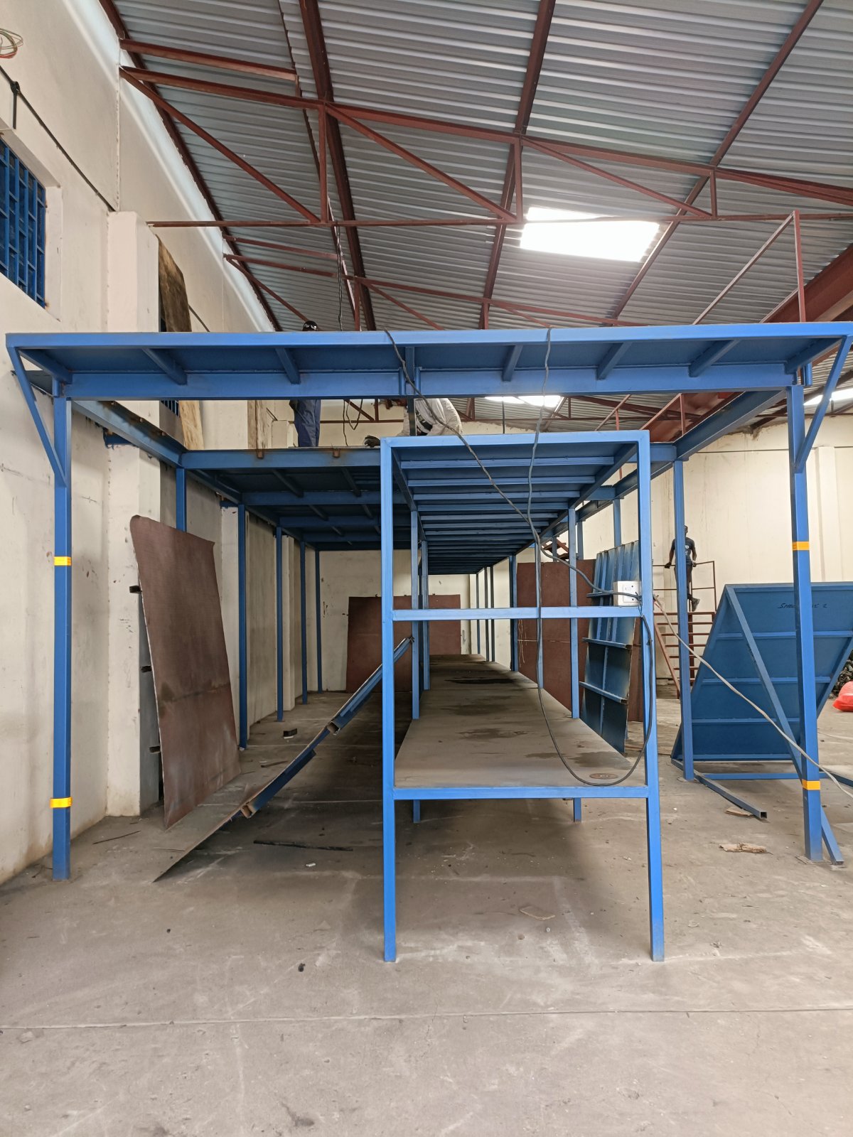 Industrial Warehouse Mezzanine Storage Racking System