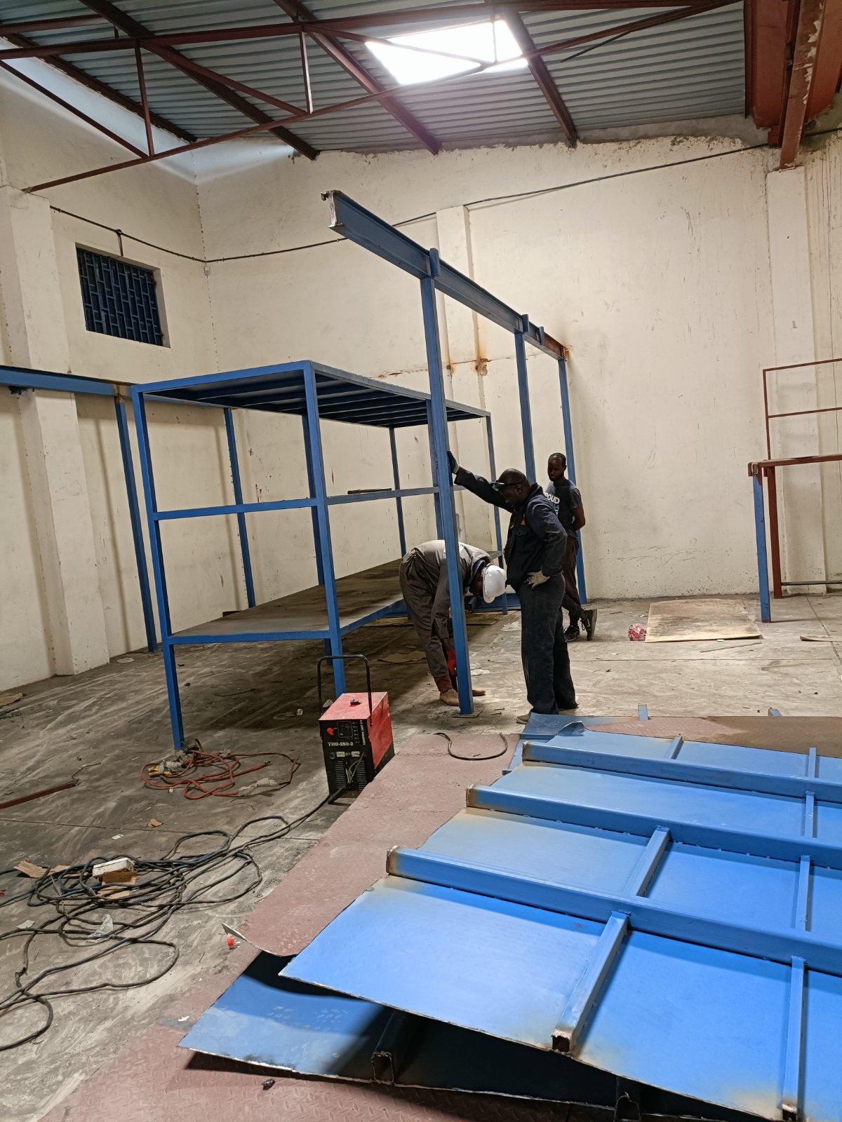 Warehouse Mezzanine Storage Racking Frame