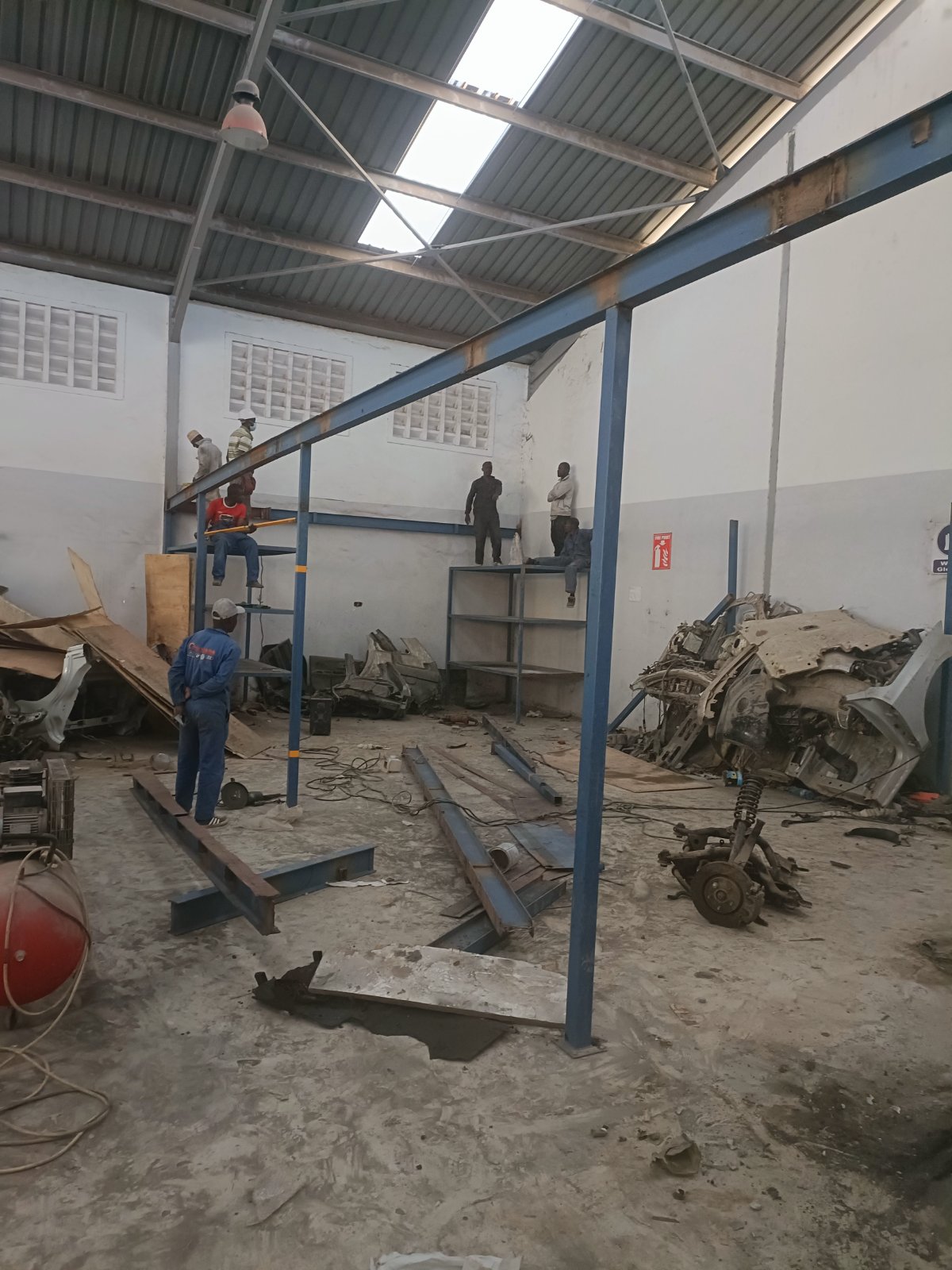 Automotive Scrapyard And Workshop Facility