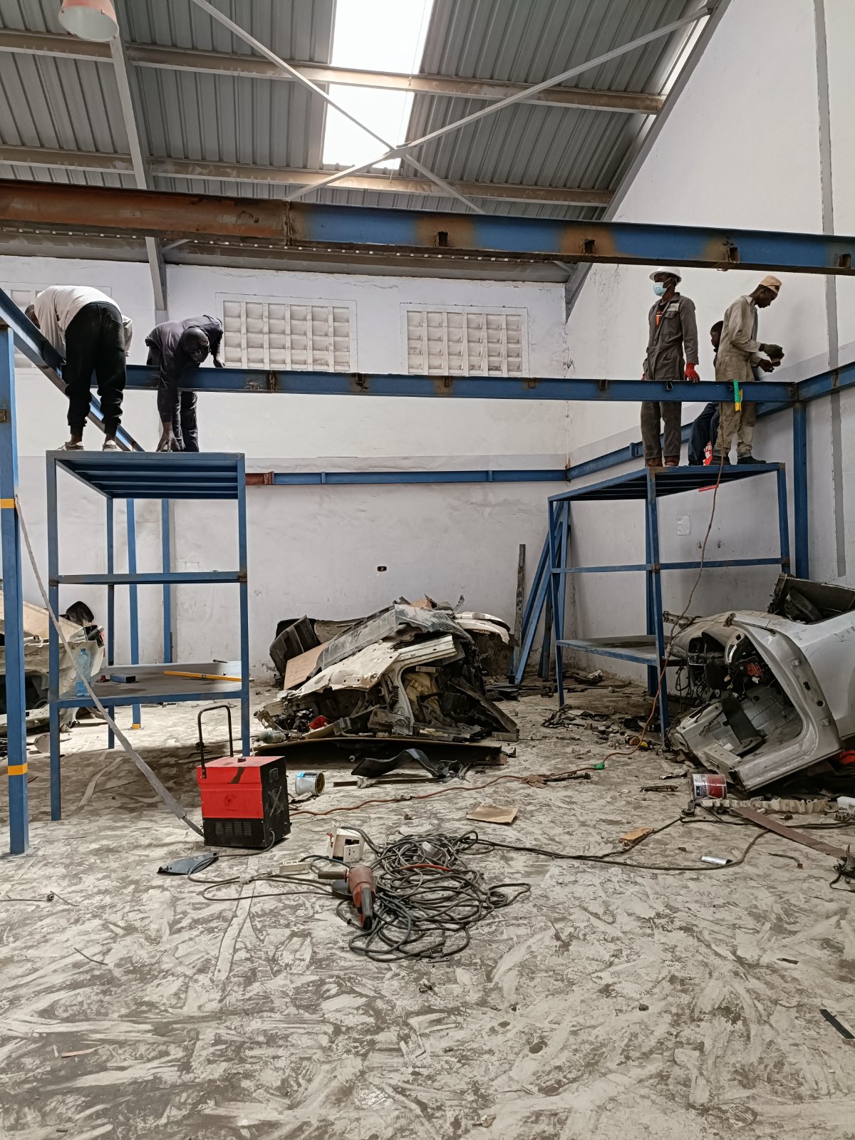 Automotive Scrap Metal And Chassis Parts