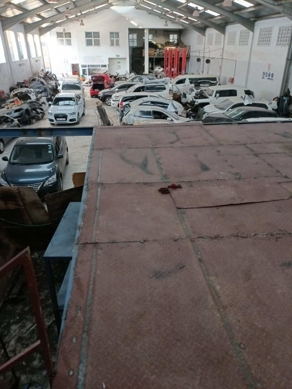 Ex Japan Second Hand Car Spare Parts Yard Overview