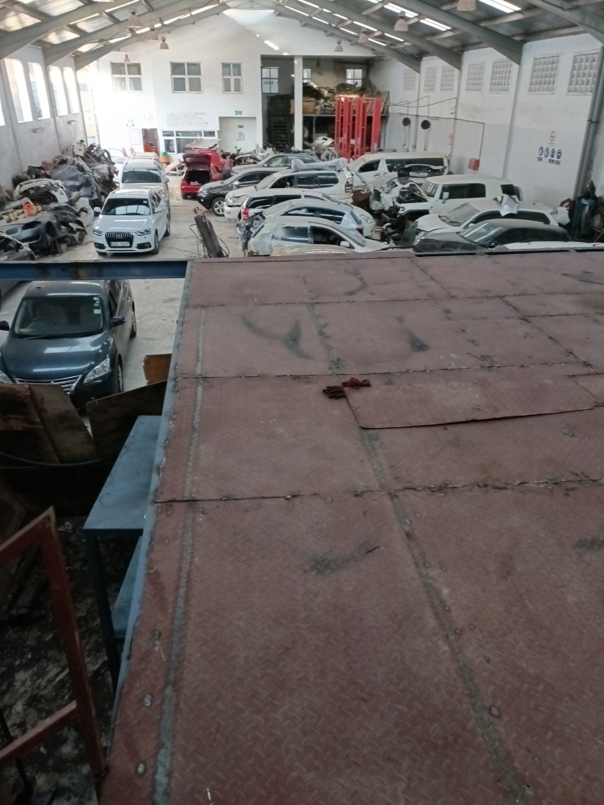 Automotive Scrap Yard Facility Overview