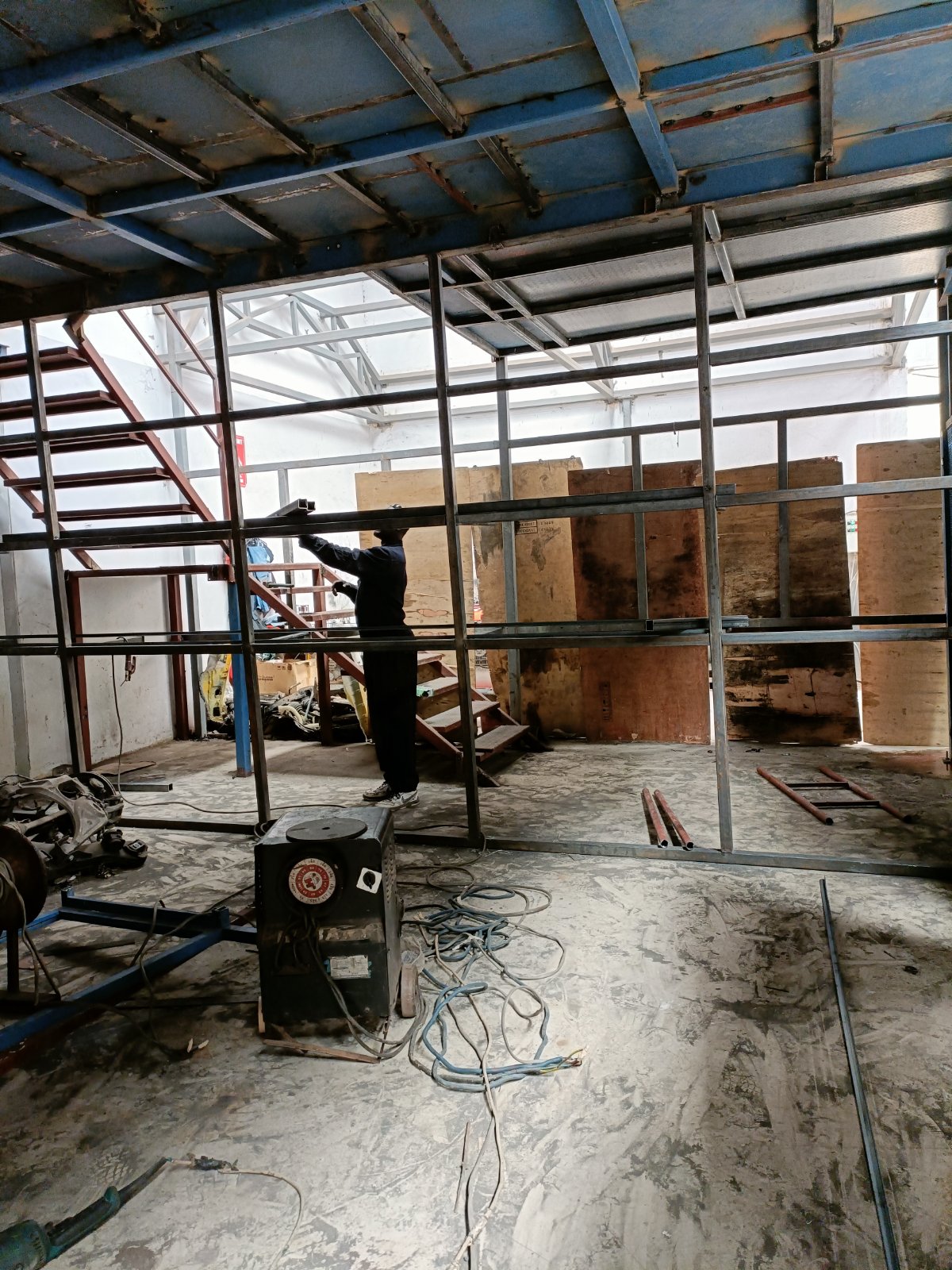 Automotive Workshop Infrastructure And Welding Equipment