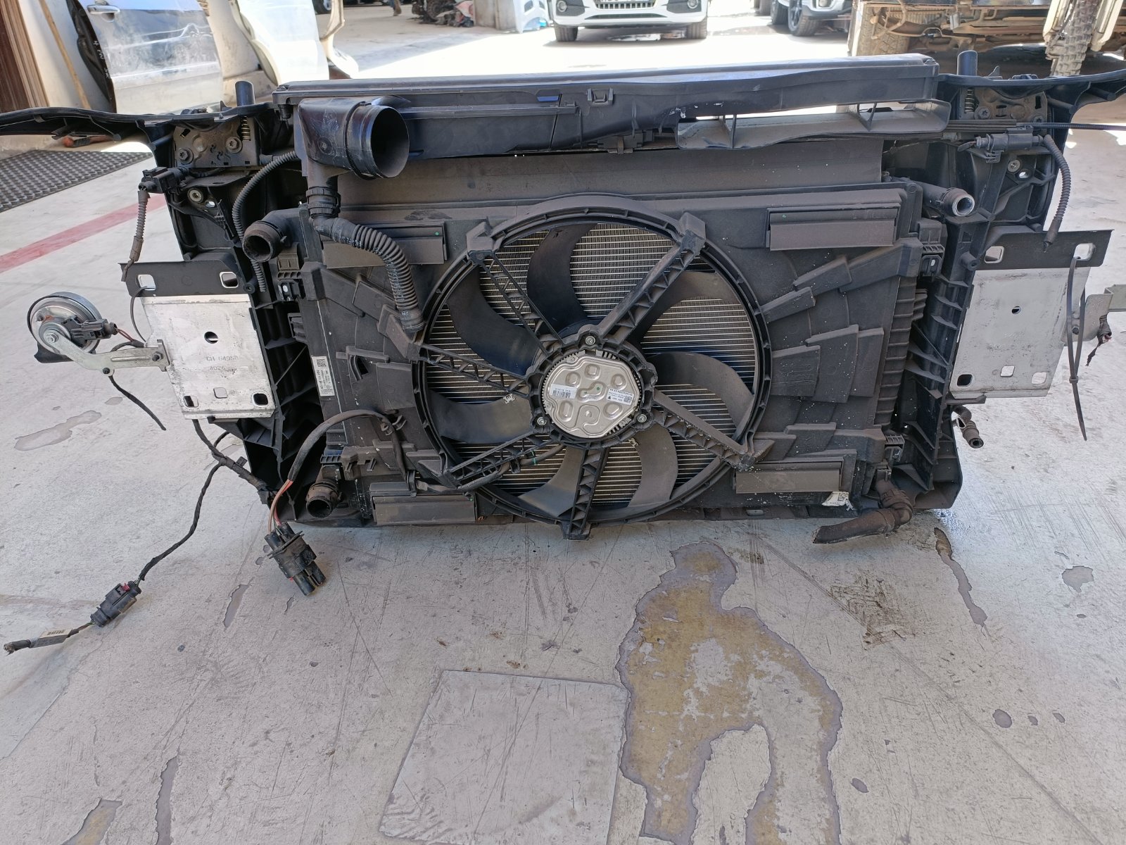 Complete Radiator Assembly with Cooling Fan