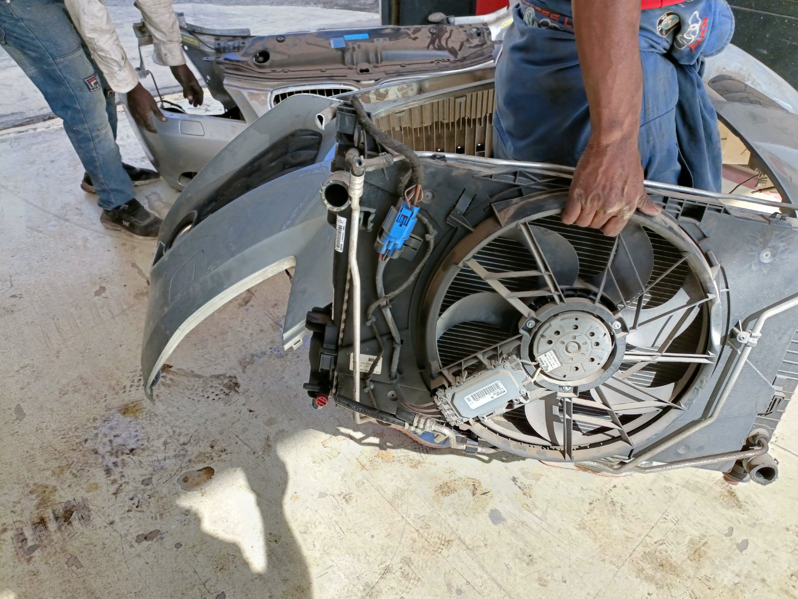 BMW Radiator Cooling Fan Assembly