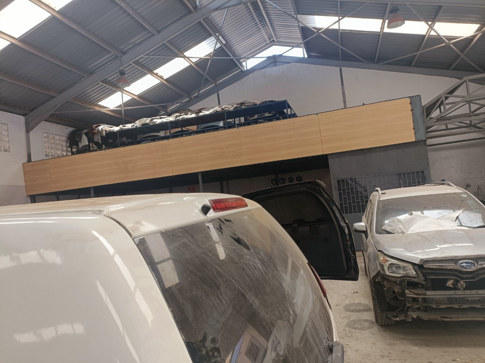 Automotive Garage Workshop Storage Facility